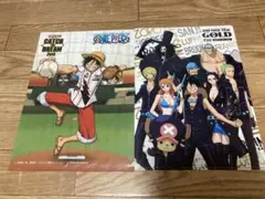 【限定品❗️】ワンピース　フィルムゴールド・ジャイアンツコラボ　クリアファイル