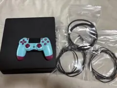 PS4 本体 CUH-2000A 背面アタッチメント　コントローラー　充電器