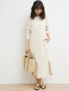 お値下げ新品アースミュージック&エコロジー、２wayワンピースF