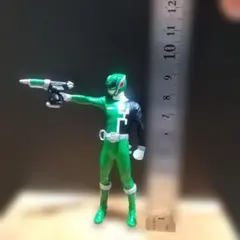 【まとめ買い2個目以降100円引】フィギュア　デカレンジャー　デカグリーン