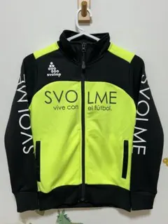 SVOLME 上ジャージ ブラック ライム 130