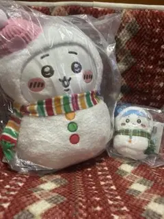 치이카와 하치와레 ぬいぐるみ 雪だるま クリスマス 이치방쿠지