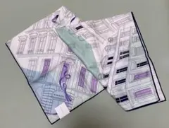 NINA RICCI エレガントなシルク綿のハンカチーフ