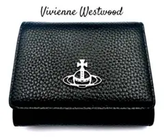 【新品✦素敵】Vivienne Westwood 三つ折り財布 ブラック/黒