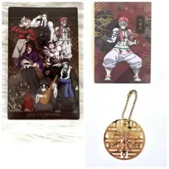 鬼滅の刃×銀だこ コラボカード 猗窩座 極楽湯　 フードピック ブックマーカー