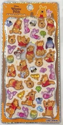★*★様 正規品　ボンボンドロップシールミニ　プーさん