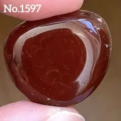 【No.1597】カーネリアン タンブル　握り石　天然石　パワーストーン