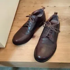 SHIPS ブラウン レースアップシューズ