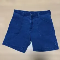 ハリウッドランチマーケット　ハリラン　コーデュロイ ショートパンツ ネイビーのサムネイル