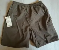 無印良品　撥水ナイロンポケッタブル　ショートパンツ　ブラウン　Sサイズ 短パンのサムネイル