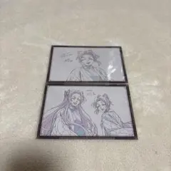 鬼滅の刃 ufotable ダイニング ポストカード 胡蝶しのぶ 胡蝶カナエ