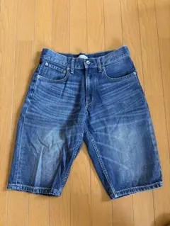デニムショートパンツ 4ポケット