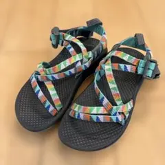 Chaco マルチカラーストラップサンダル　18センチのサムネイル