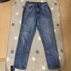 GRL ハイウエストテーパードデニムパンツ [cu132]