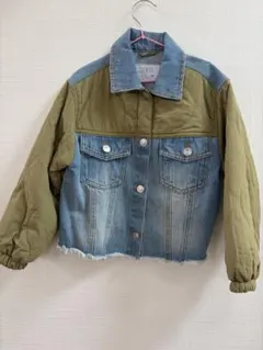ZARA デニム/オリーブ ジャケット　キッズ　122 美品　匿名配送