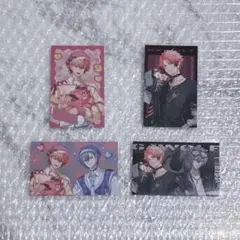 ぎゃうるふ ランダムチェキ風カード にじさんじ 小柳ロウ 赤城ウェン チェキ ②