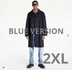 【BLUE VERSION】ESSENTIALSコートブラック2XL新品のサムネイル