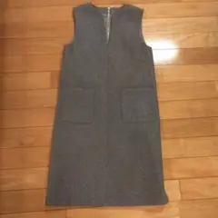 グレー ノースリーブ ワンピースのサムネイル