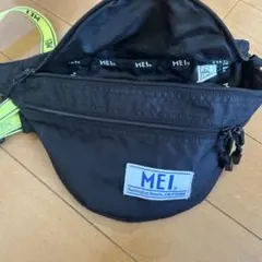 MEI ブラック ボディバッグ・ウエストポーチ