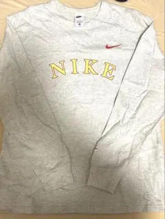 NIKE Long Sleeve T-Shirt Grey Size Mのサムネイル