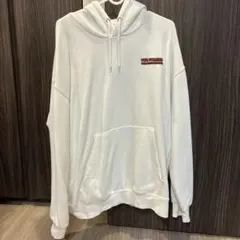 WEGO× NEW JACK グラフィックプルパーカー　白　ユニセックス　L