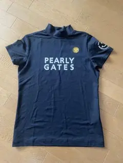 PEARLY GATES パーリーゲイツ モックネックシャツ ホワイト サイズ4