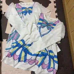 2枚セット　BANDAIAPPAREL プリキュア　ワンピース　キュアニャミーのサムネイル