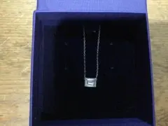 ⭕️⭕️スワロフスキー スクエア クリスタル ネックレス⭕️⭕️