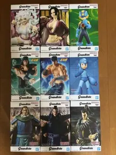 グランディスタ　フィギュア　まとめ売り　ロックマン　クラピカ　キルア　王騎　ケン グランディスタ フィギュア まとめ売り ロックマン クラピカ キルア 王