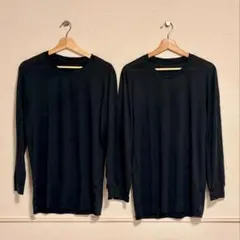 UNIQLO HEATTECH ヒートテック 長袖 2枚セット M