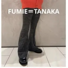 fumie tanaka フミエタナカ レディース ジャガード フレア パンツ