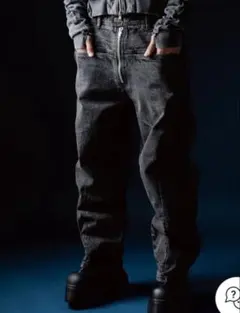 FILTH front zip baggy denimのサムネイル