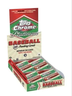 限定Topps Chrome Platinum 2025 hobby 未開封のサムネイル