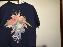 Stussy 花デザイン Tシャツ '21
