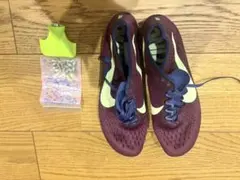 NIKE 陸上スパイク FLYWEAVE オレンジ - メルカリ