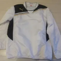 PUMA ピステ・ウィンドブレーカー Lサイズ ホワイト/ブラック