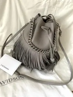 値下げ！J&M Davidson フリンジ カーニバル M スタッズ ショルダー