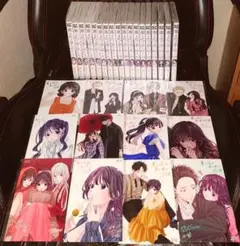 薫る花は凛と咲く 全巻帯付き初版 6〜18巻は新品 特典ポストカード16枚付き