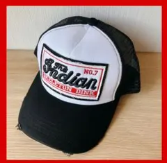 メッシュ キャップ 帽子 アメカジ ダメージ加工 ヴィンテージ ストリート