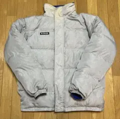 Columbia リバーシブルジャケット パフ 中綿 ブルー