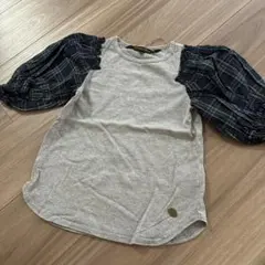 カムチャット＆クローゼット キッズ パフスリーブ Tシャツ 120 カットソーのサムネイル