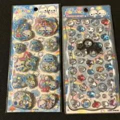 【国内正規品】あわわちゃん　プチドロップステッカー　　スパンコールシール　セット