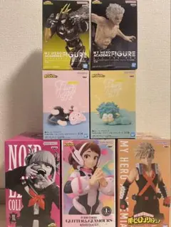 ヒロアカ　グリグラ　noir まとめ　7体セット！ ヒロアカ グリグラ noir まとめ 8体セット！ - メルカリ