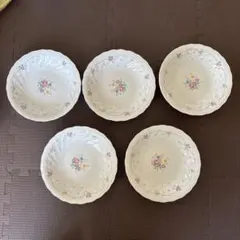 YAMAICHI FINE CHINA 皿 5枚セット 花柄のサムネイル