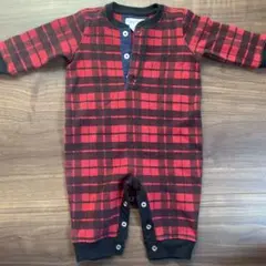 ♡Ralph Lauren♡チェック柄ロンパース 3M ラルフ　ファミリア