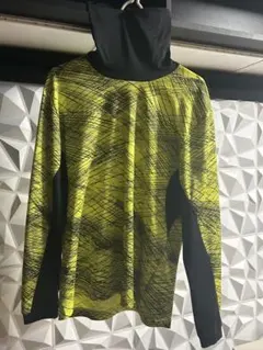 ティゴラ　イエロー ブラック 長袖シャツ スポーツウェア