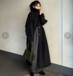 IENA MANTECO PURE 38 ダブルフェイス ロングコート - メルカリ
