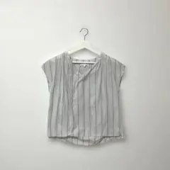 アメリカンホリック　ストライプ Vネックシャツのサムネイル