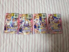 アイカツスターズ アジアンナイトコーデ ロマンスキス 4枚セット アイカツ アイカツスターズ アジアンナイトコーデ ロマンスキス 4枚セット