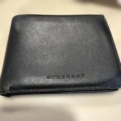 BURBERRY 二つ折り財布 ブラックのサムネイル